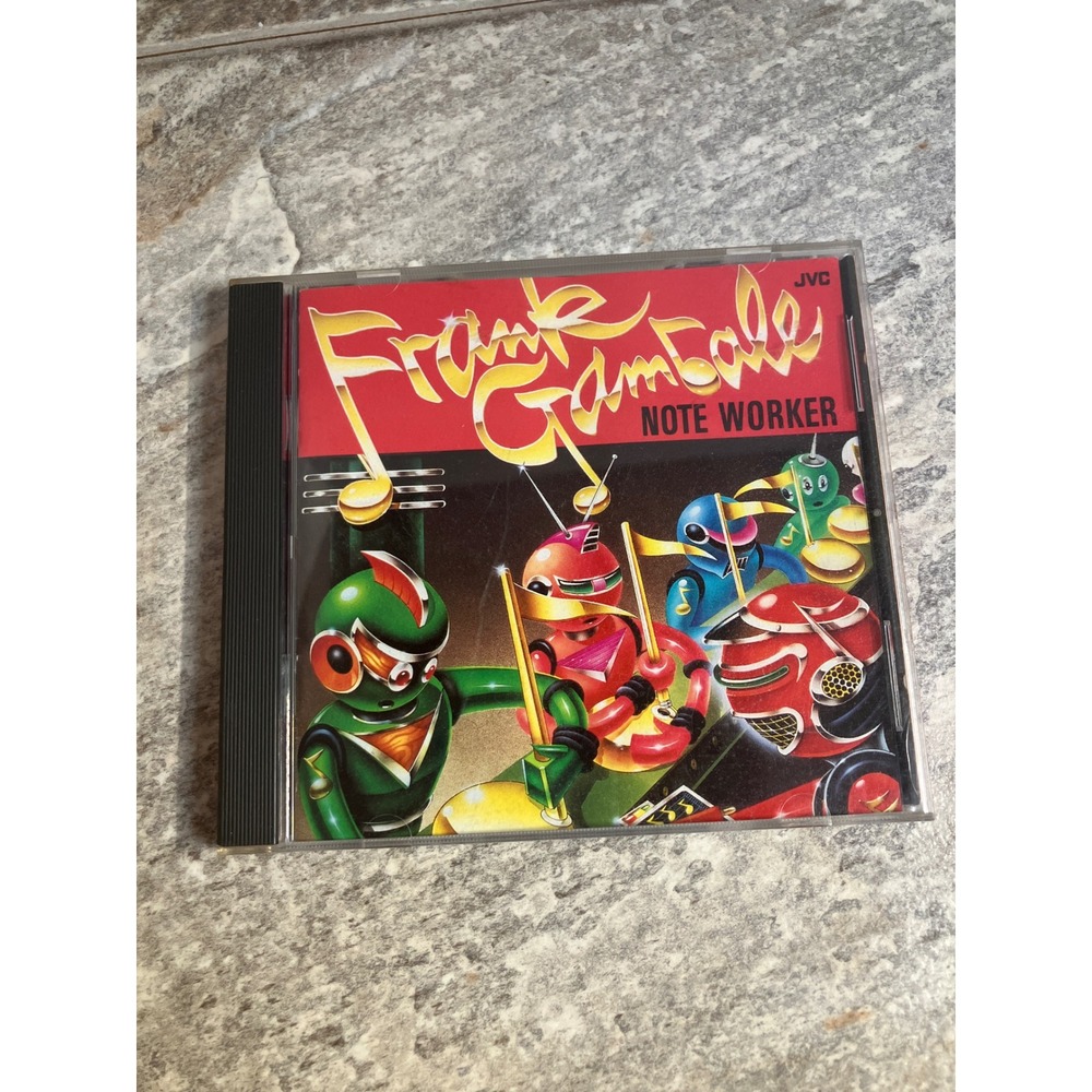 Frank Gambale Note Worker CD JVC Records Jazz Fusion‎ Guitarist